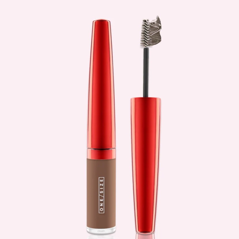 💎 ONE/SIZE Dark Brown BROWKIKI TINTED NOURISHING BROW GEL Full-Size New In Box